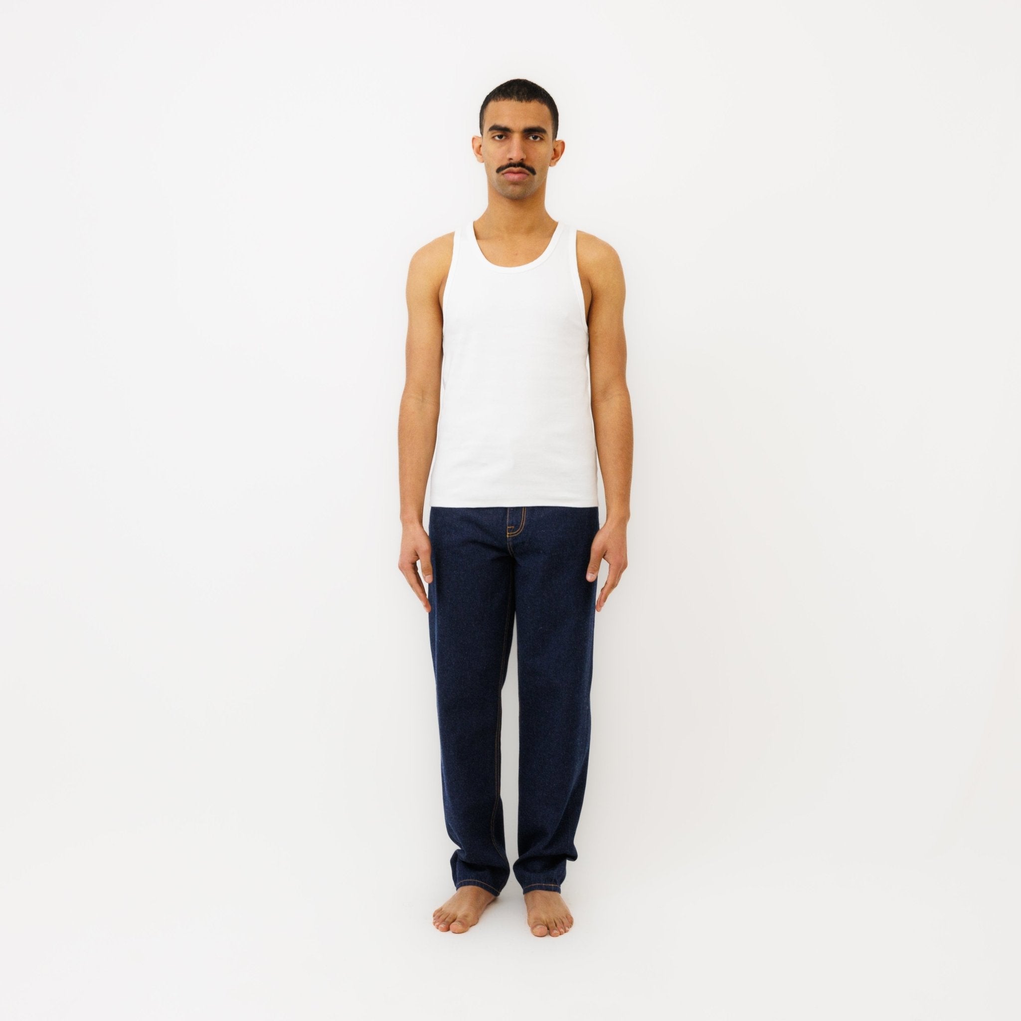 Jeans DN.09 Coupe Baggy Bleu Un Lavage - Ateliers de Nîmes