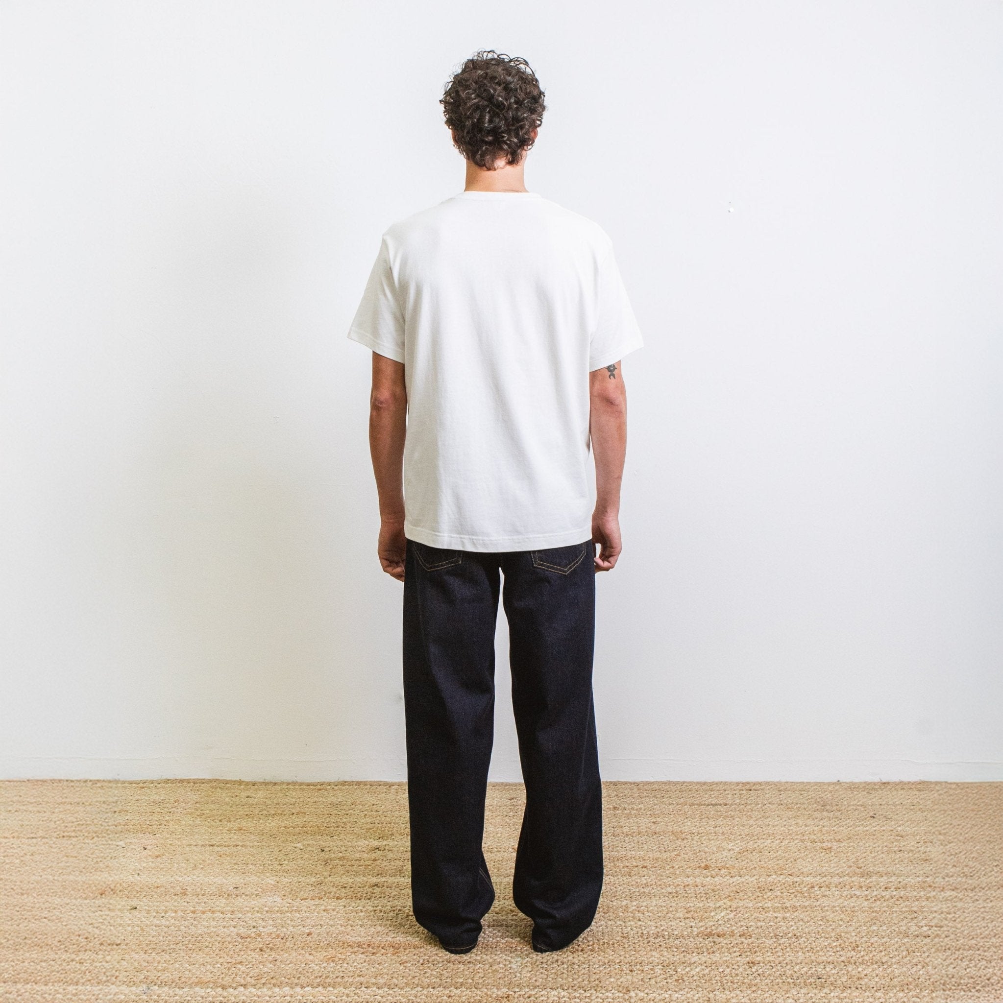 Jeans DN.09_ Coupe Baggy Blue Un Lavage - Ateliers de Nîmes