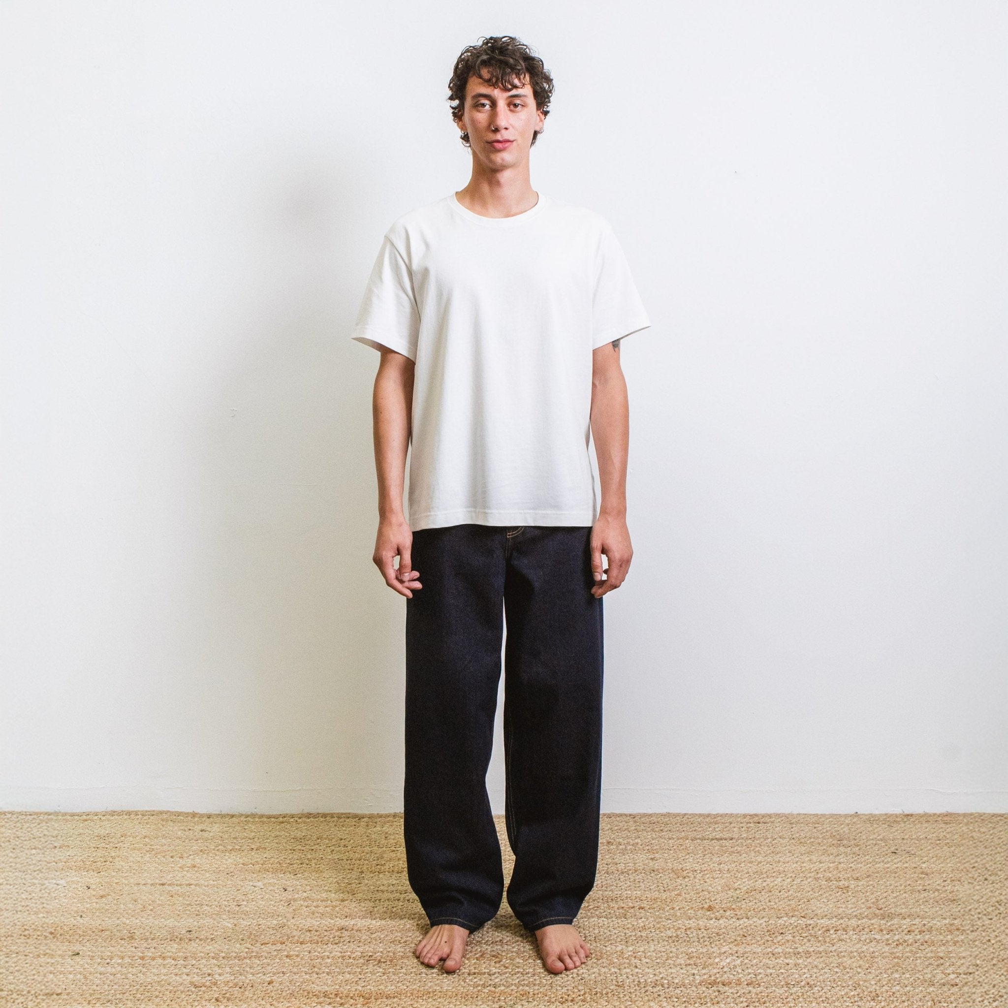 Jeans DN.09_ Coupe Baggy Blue Un Lavage - Ateliers de Nîmes