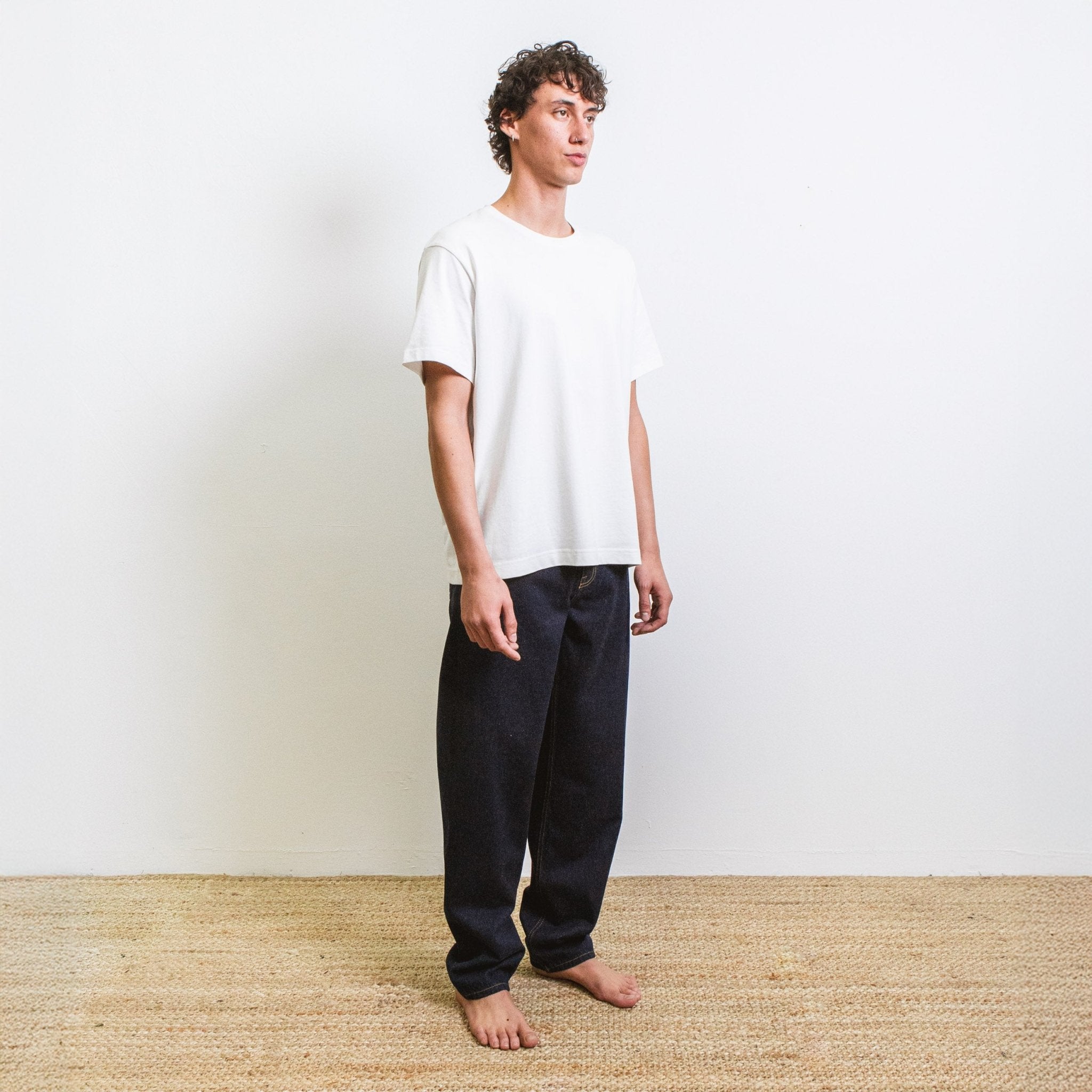 Jeans DN.10 _ Coupe ample Bleu Un Lavage - Ateliers de Nîmes