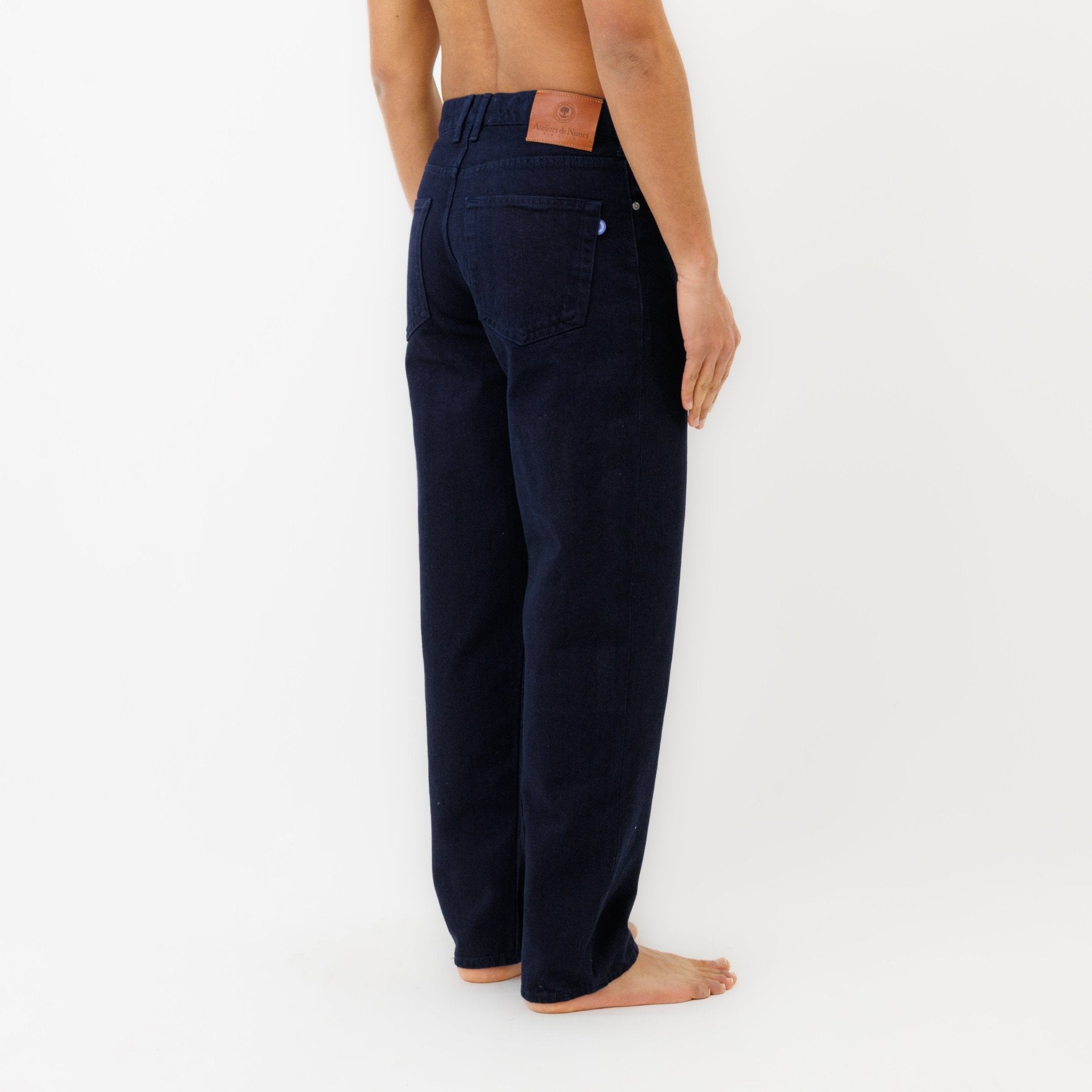 Jeans DN.10 Coupe Ample Double Indigo - Ateliers de Nîmes