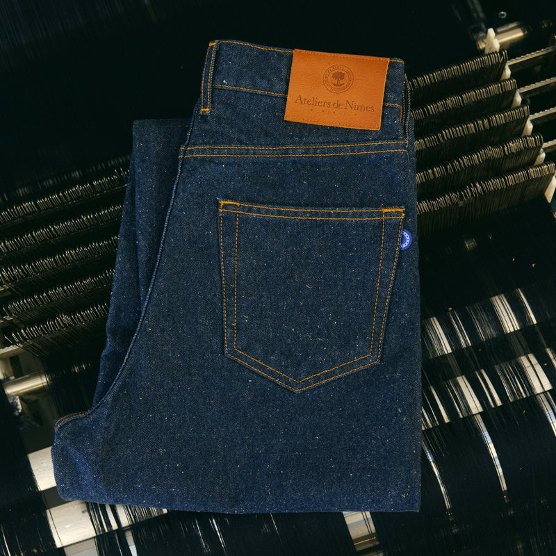 Jeans DN.10 _ Coupe ample Laine & Soie - Ateliers de Nîmes