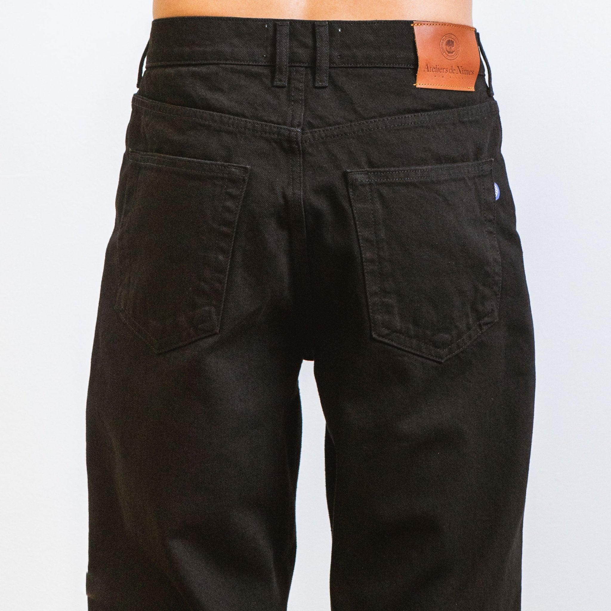 Jeans DN.10 _ Coupe ample Noir Un Lavage - Ateliers de Nîmes