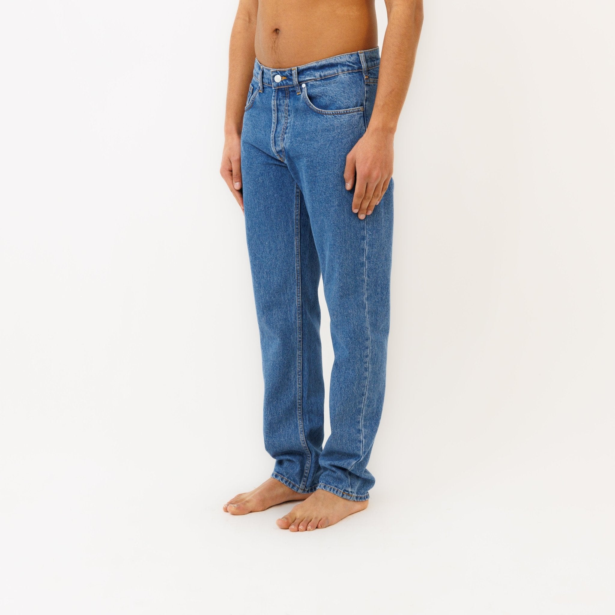 Jeans DN.20 Coupe Droite Bleu 3 Ans - Ateliers de Nîmes