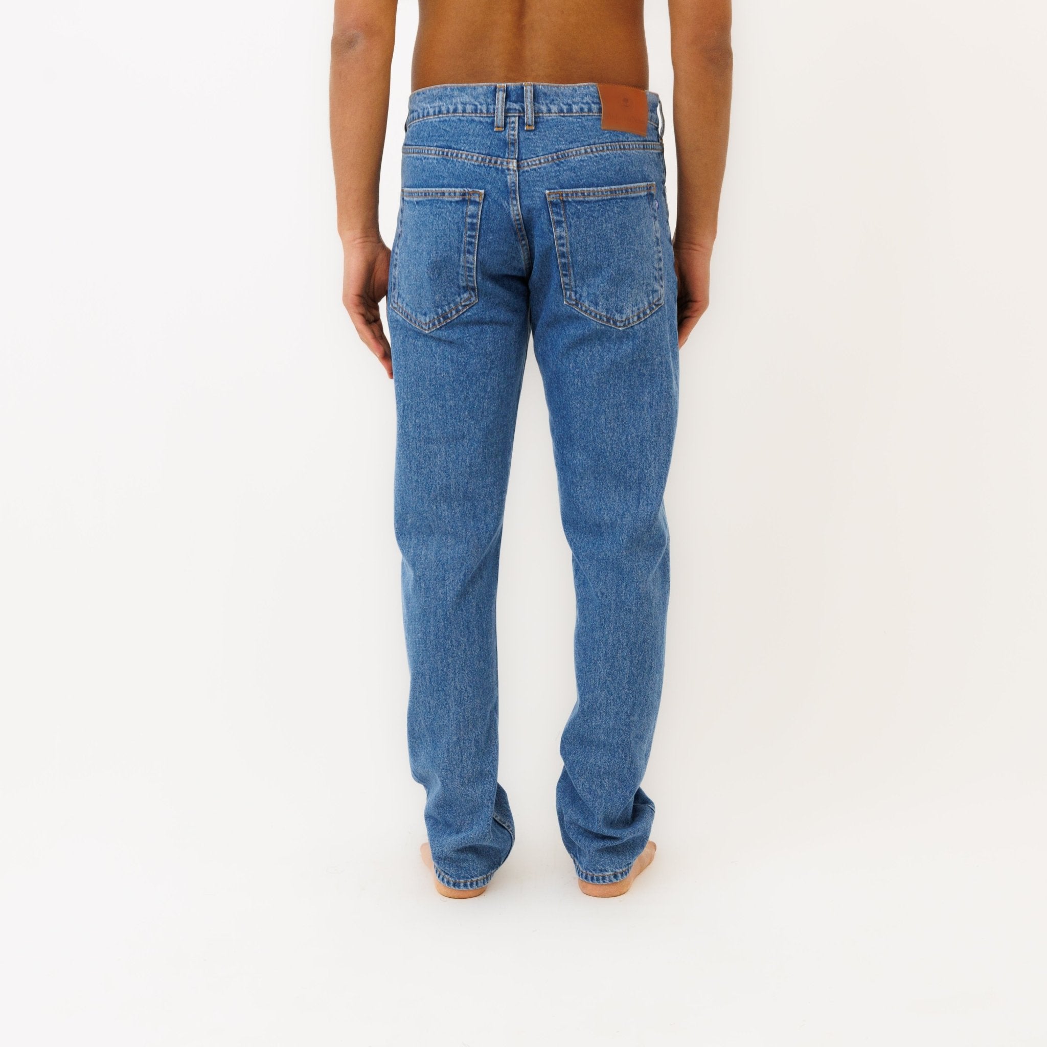 Jeans DN.20 Coupe Droite Bleu 3 Ans - Ateliers de Nîmes