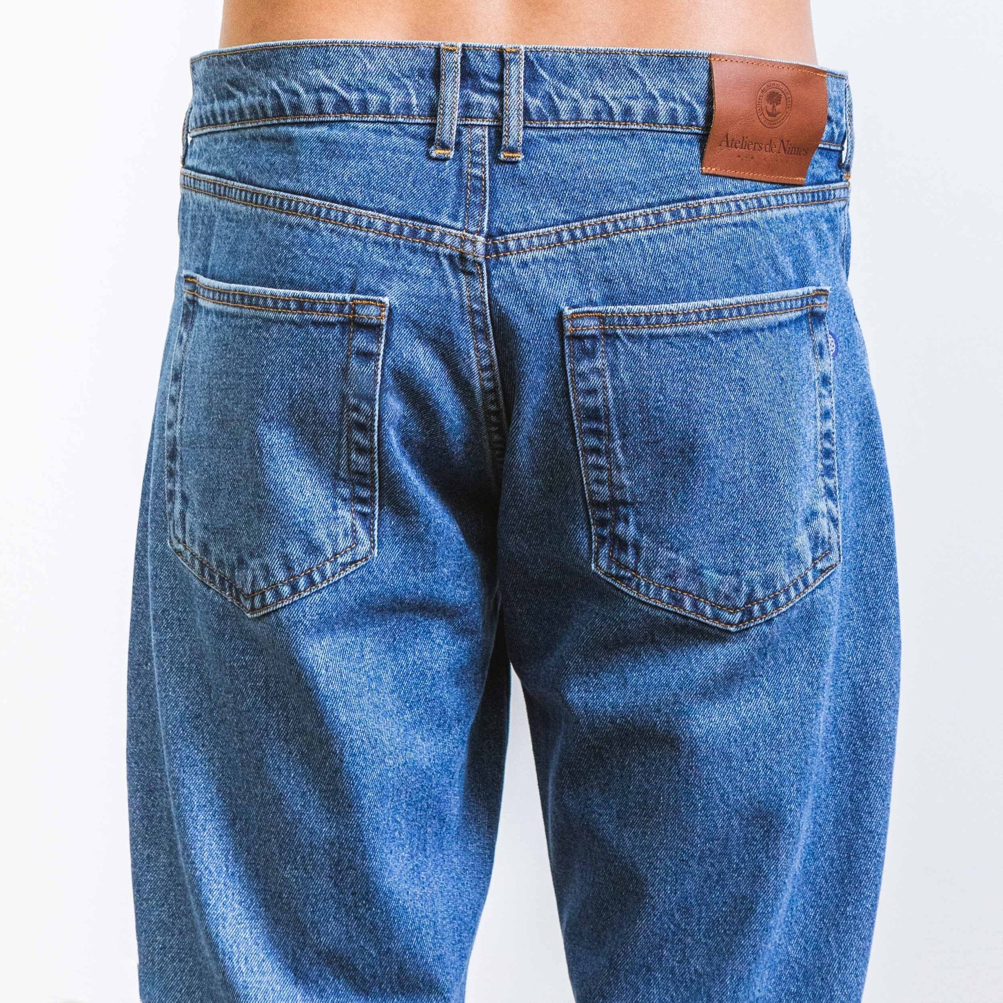 Jeans DN.20 _ Coupe droite Bleu 3 Ans - Ateliers de Nîmes