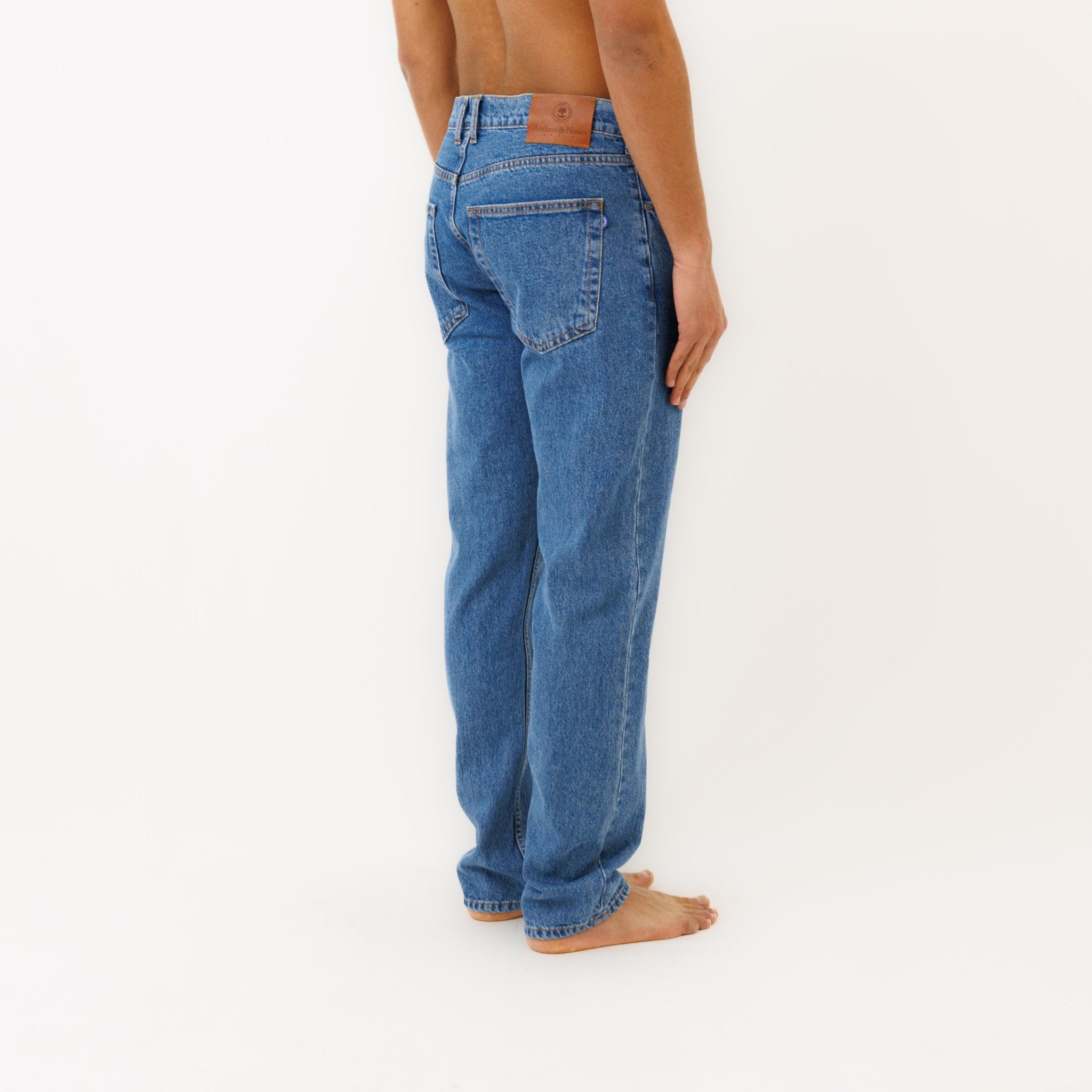 Jeans DN.20 Coupe Droite Bleu 3 Ans - Ateliers de Nîmes
