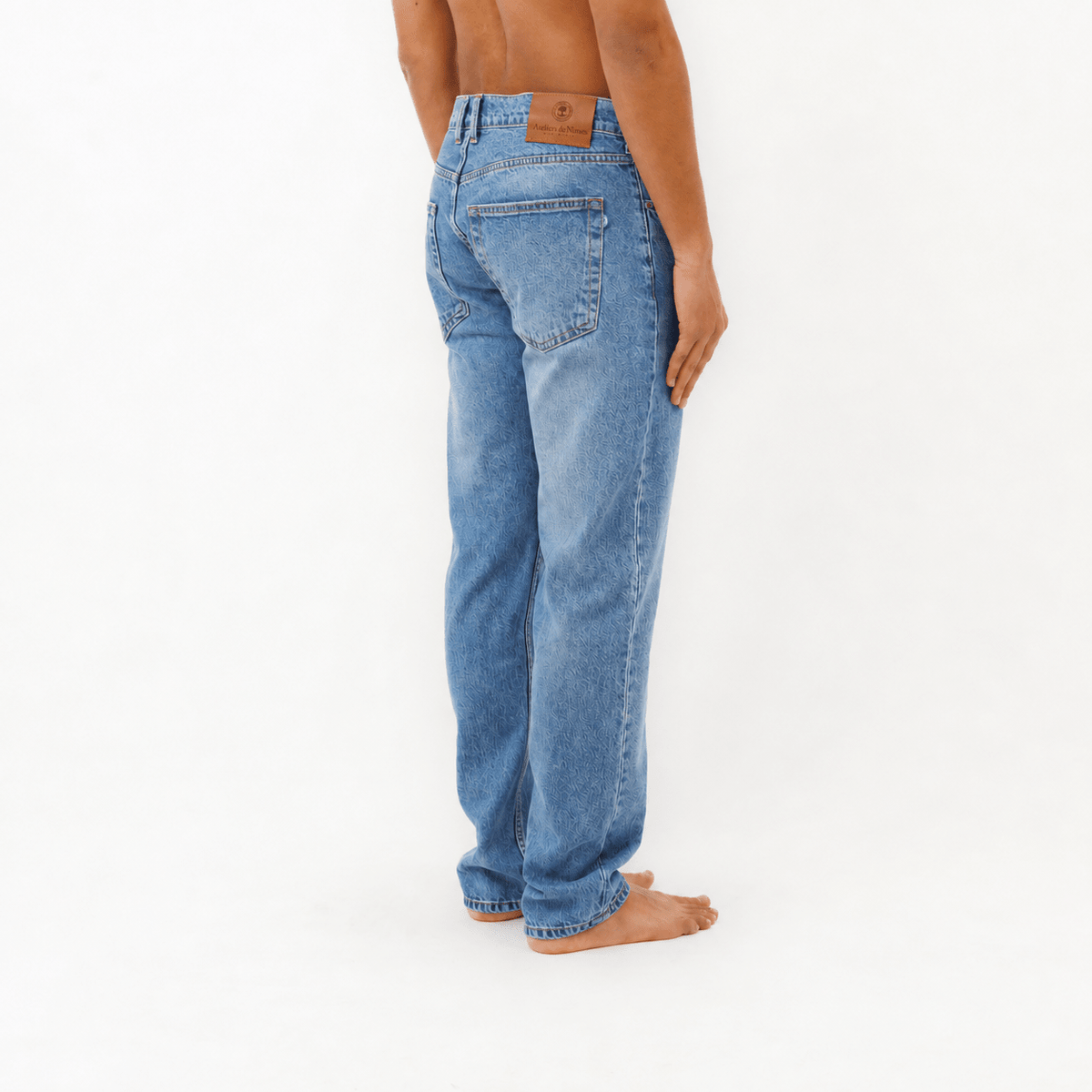 Jeans DN.20 Coupe Droite Bleu 3 Ans Worn - Ateliers de Nîmes