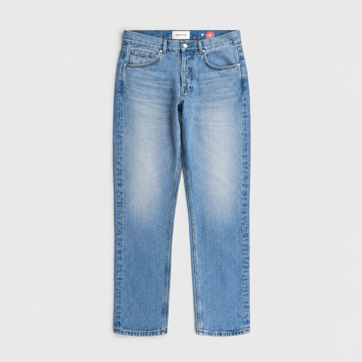 Jeans DN.20 Coupe Droite Bleu 3 Ans Worn - Ateliers de Nîmes