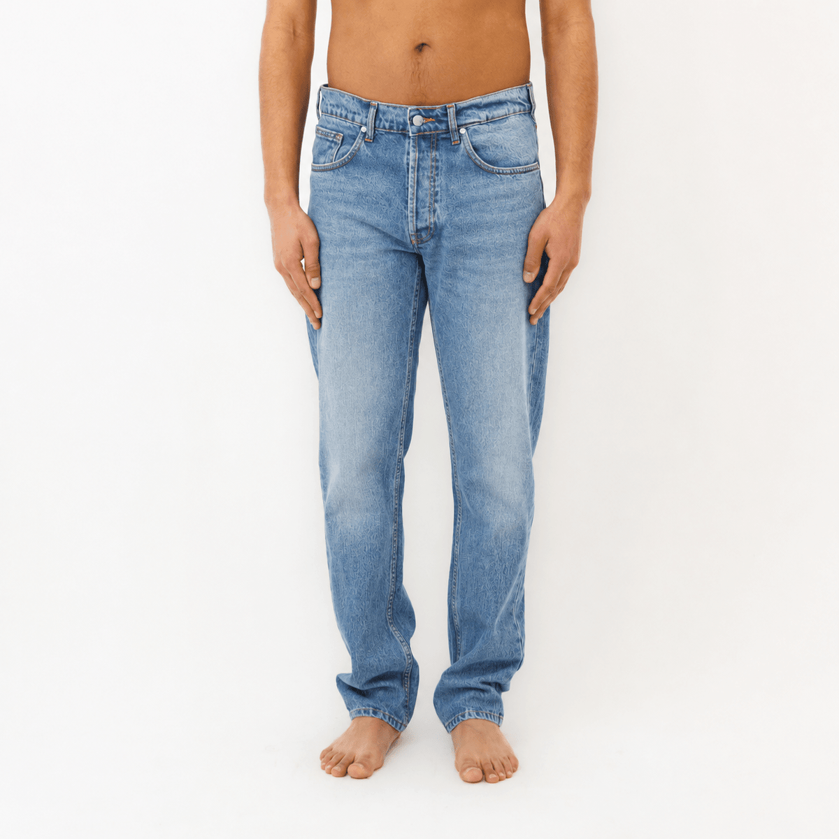 Jeans DN.20 Coupe Droite Bleu 3 Ans Worn - Ateliers de Nîmes
