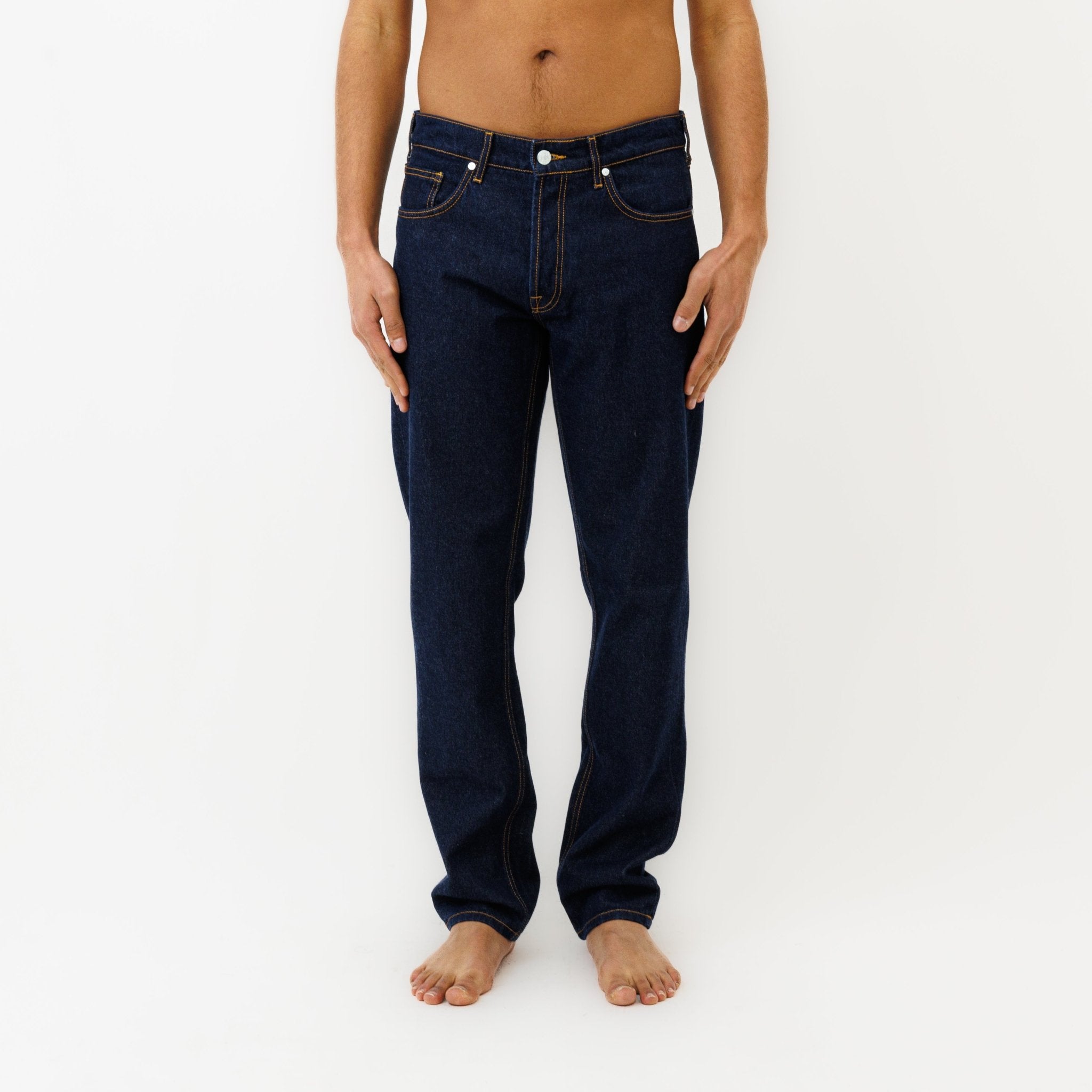 Jeans DN.20 Coupe Droite Bleu Un Lavage - Ateliers de Nîmes