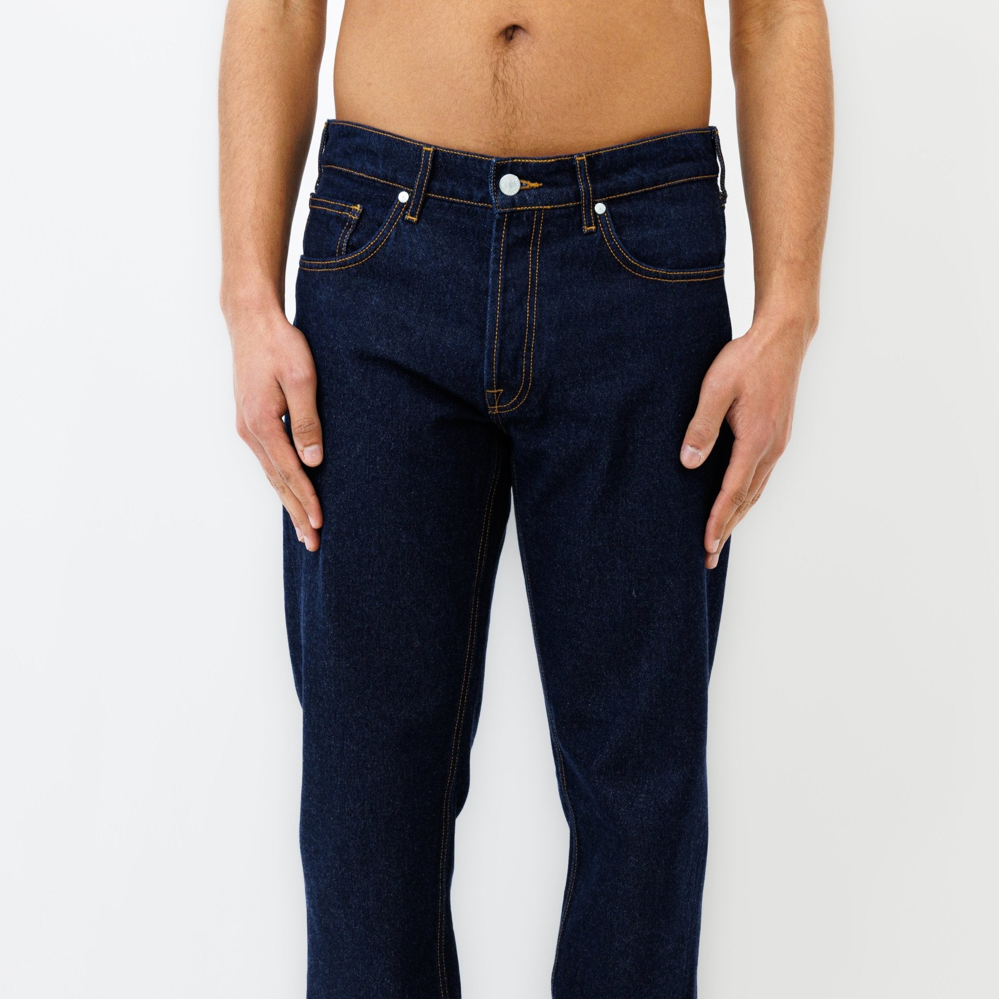 Jeans DN.20 Coupe Droite Bleu Un Lavage - Ateliers de Nîmes