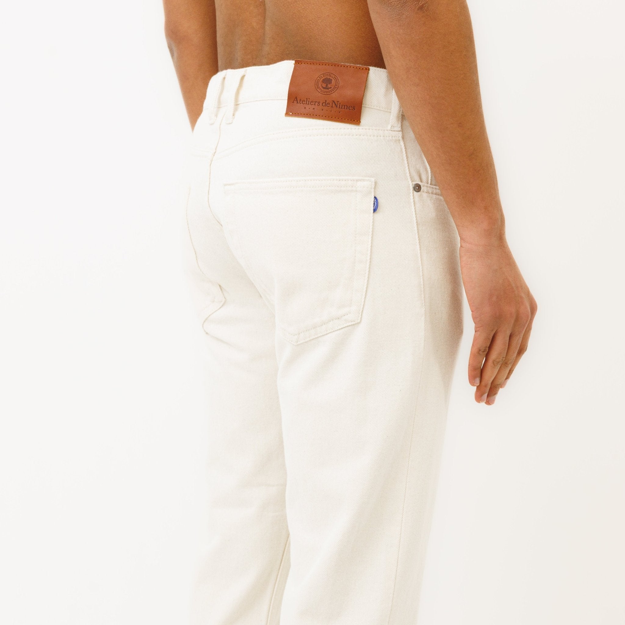Jeans DN.20 Coupe Droite Naturel - Ateliers de Nîmes