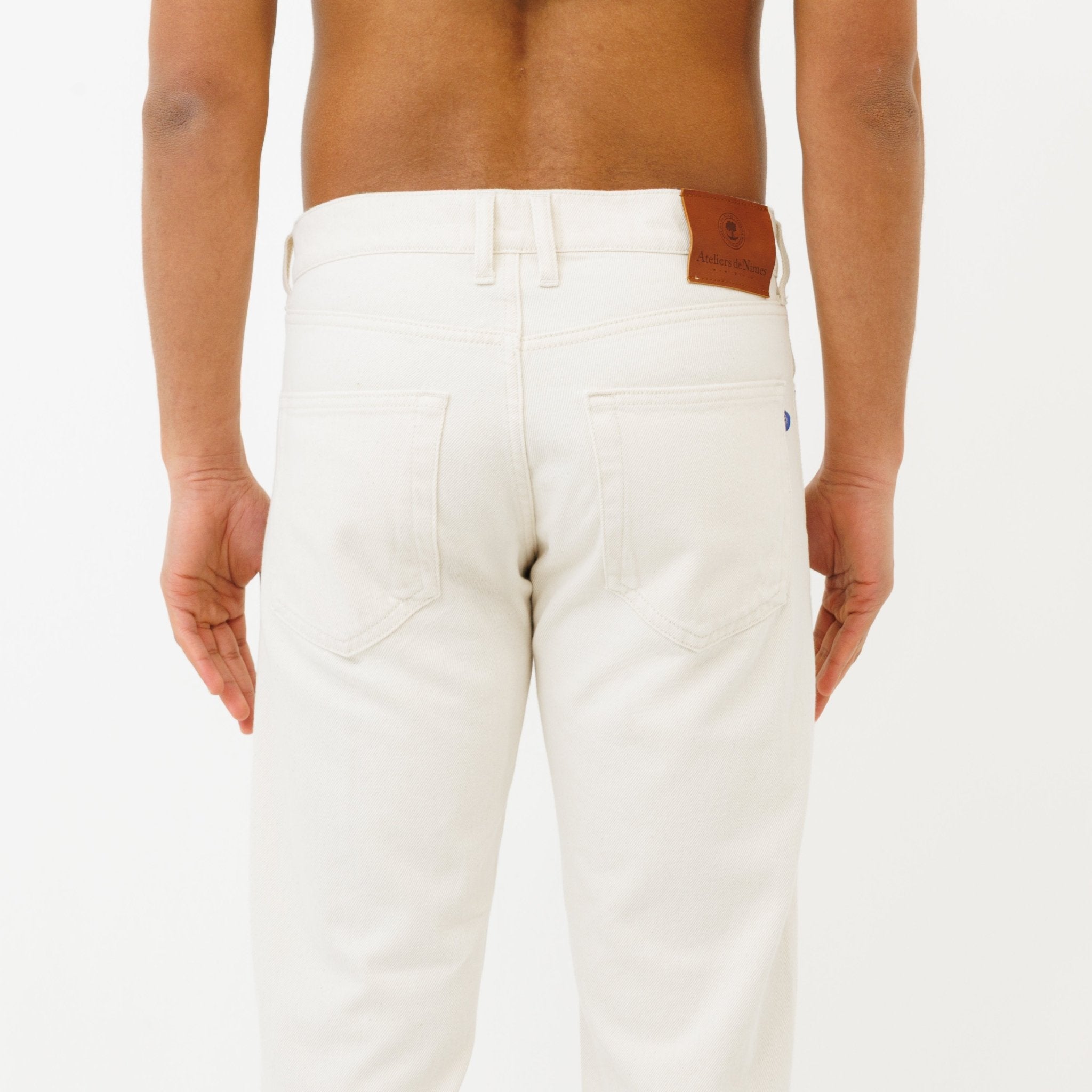 Jeans DN.20 Coupe Droite Naturel - Ateliers de Nîmes