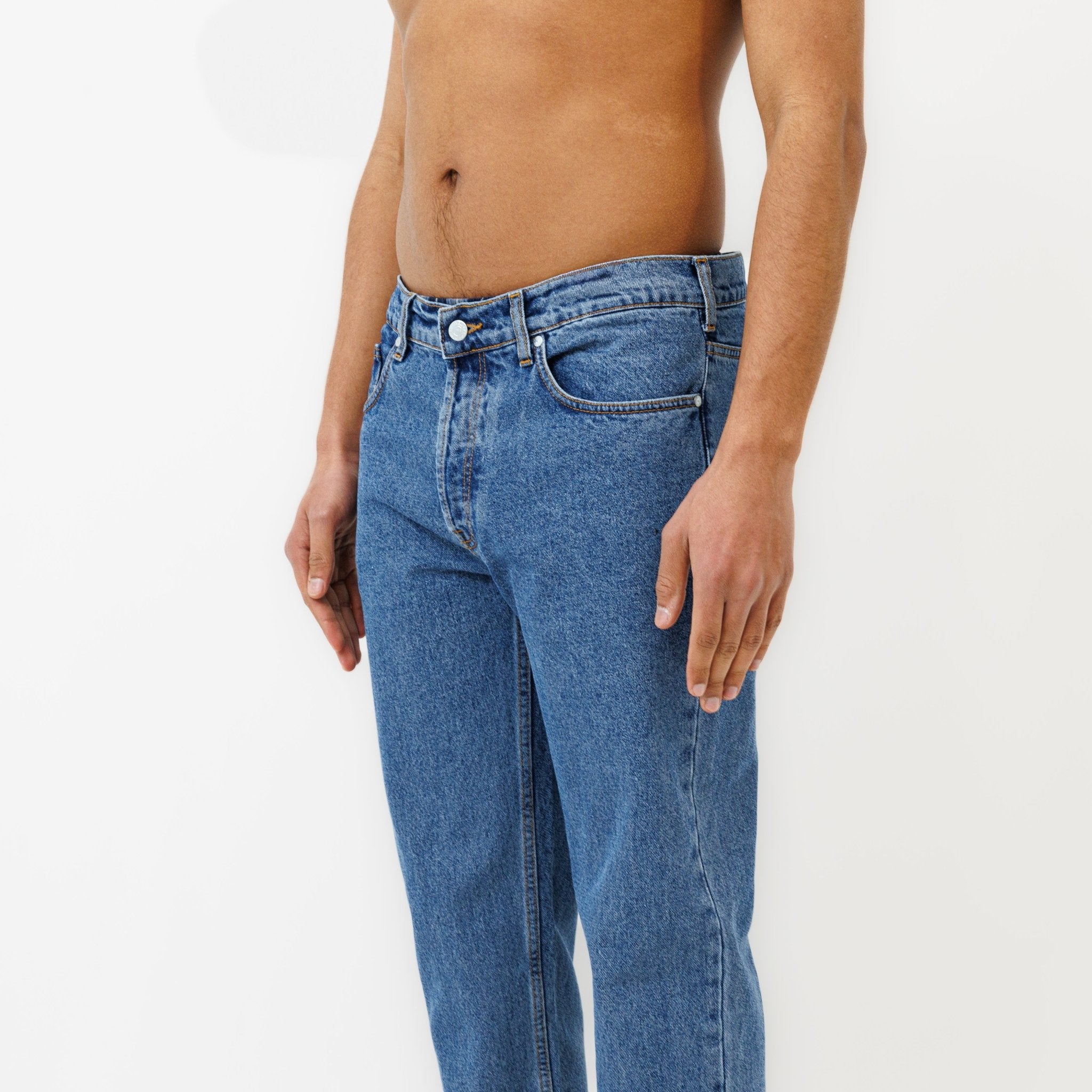 Jeans DN.30 Coupe Droite Ajustée Bleu 3 Ans - Ateliers de Nîmes