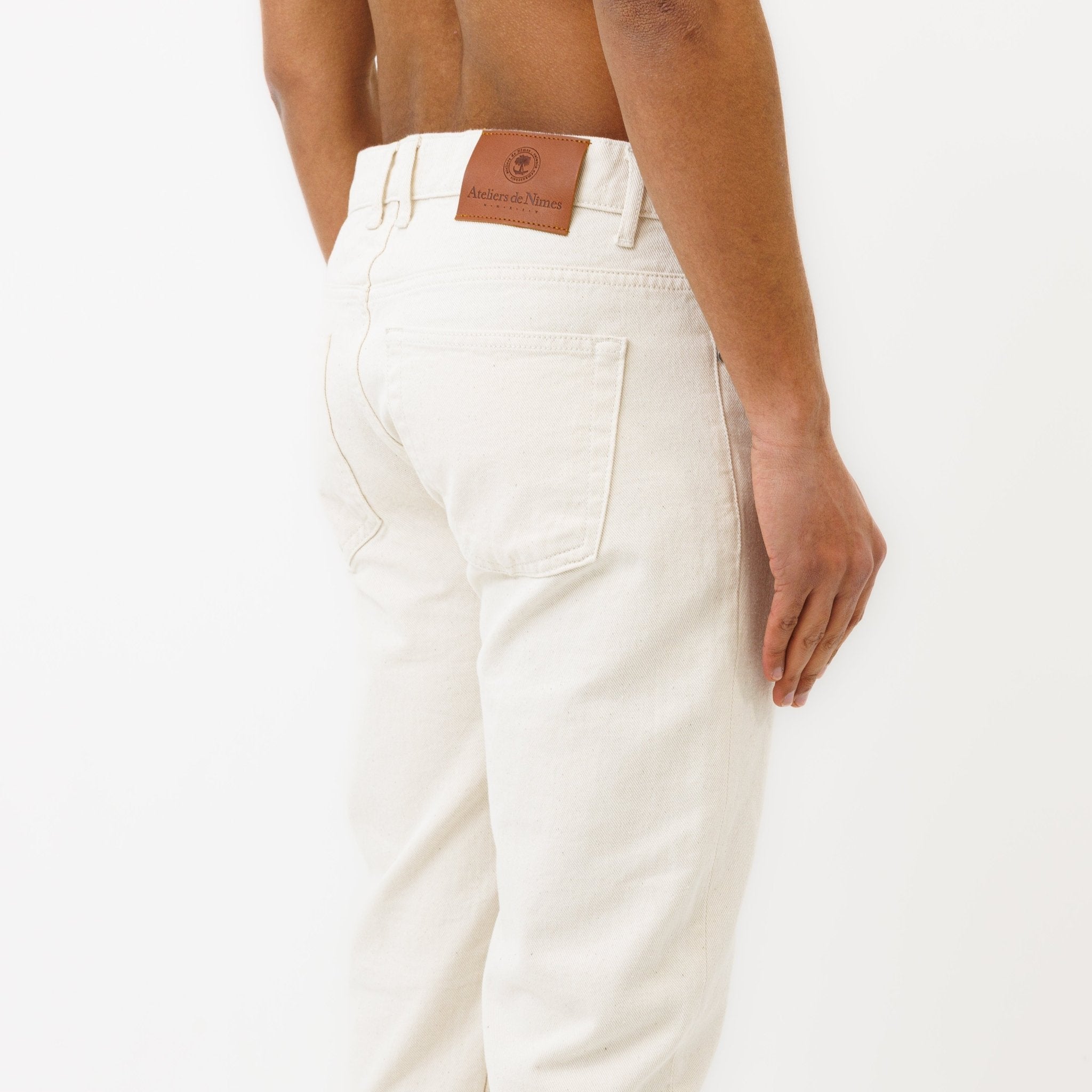 Jeans DN.30 Coupe Droite Ajustée Naturel Un Lavage - Ateliers de Nîmes
