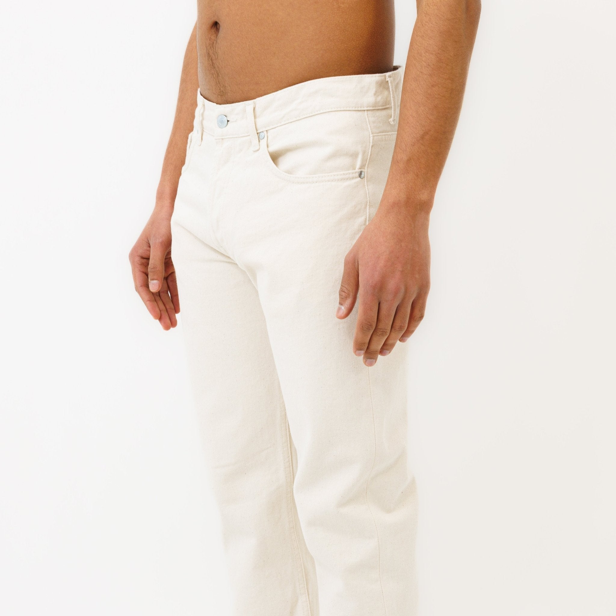 Jeans DN.30 Coupe Droite Ajustée Naturel Un Lavage - Ateliers de Nîmes