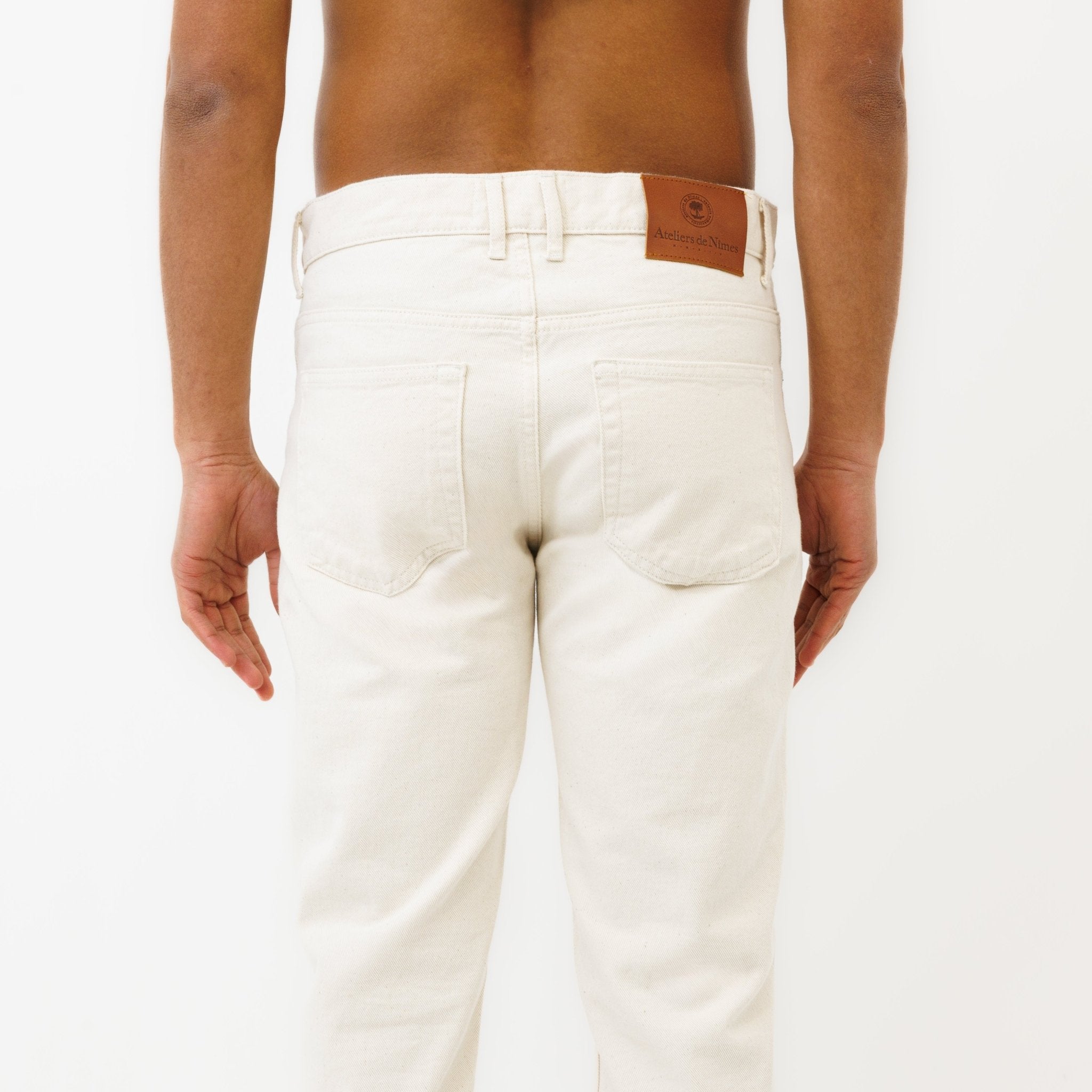 Jeans DN.30 Coupe Droite Ajustée Naturel Un Lavage - Ateliers de Nîmes