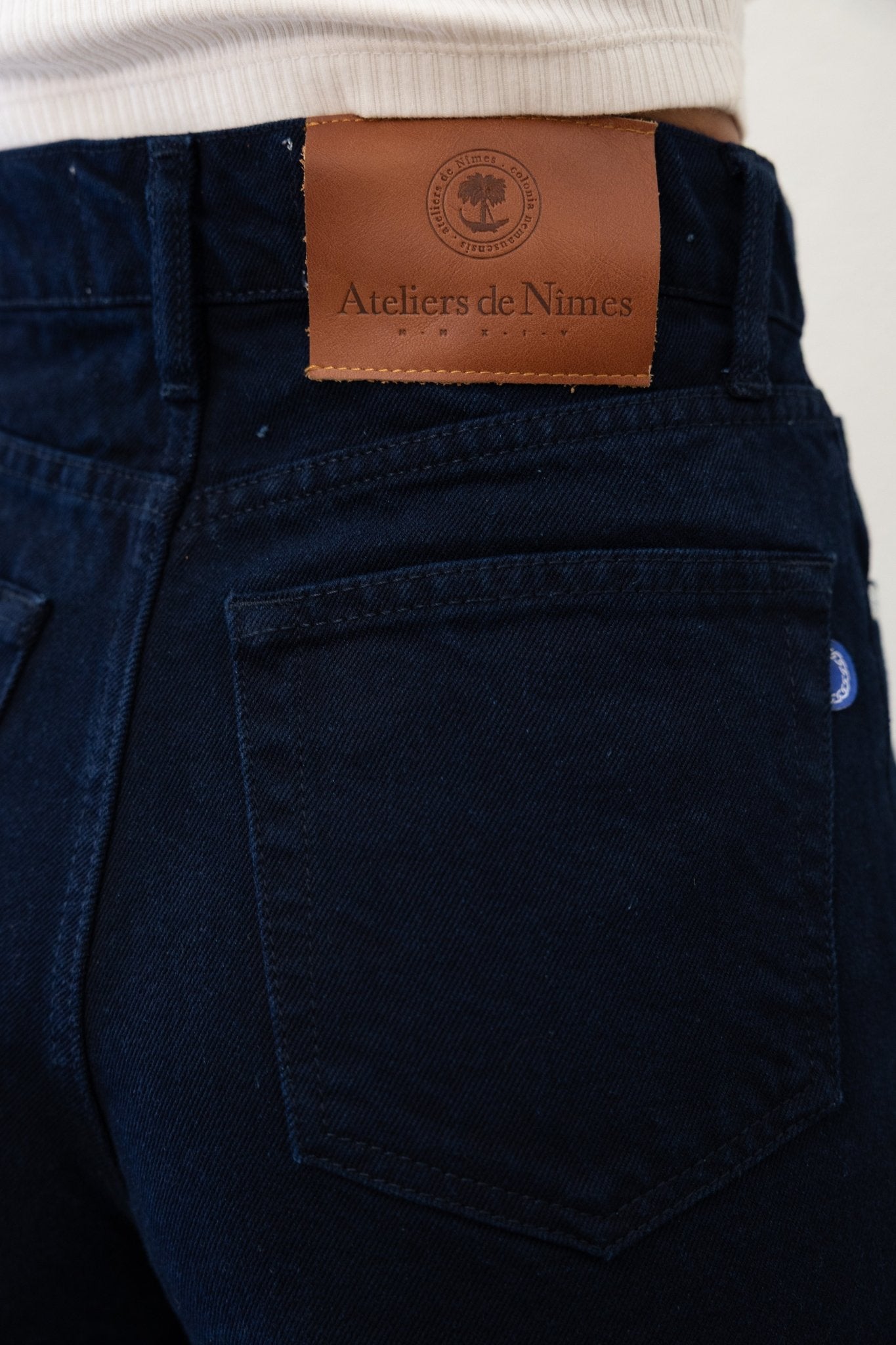 Jeans DN.88 Coupe Ballon Double Indigo - Ateliers de Nîmes