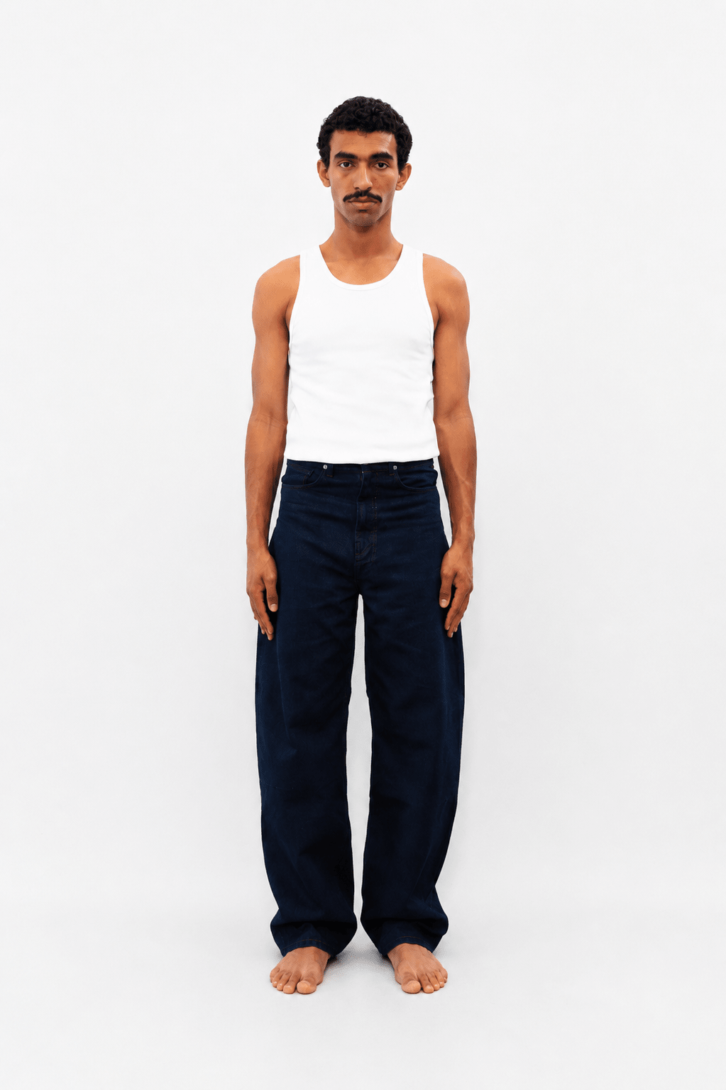 Jeans DN.88 Coupe Ballon Double Indigo - Ateliers de Nîmes