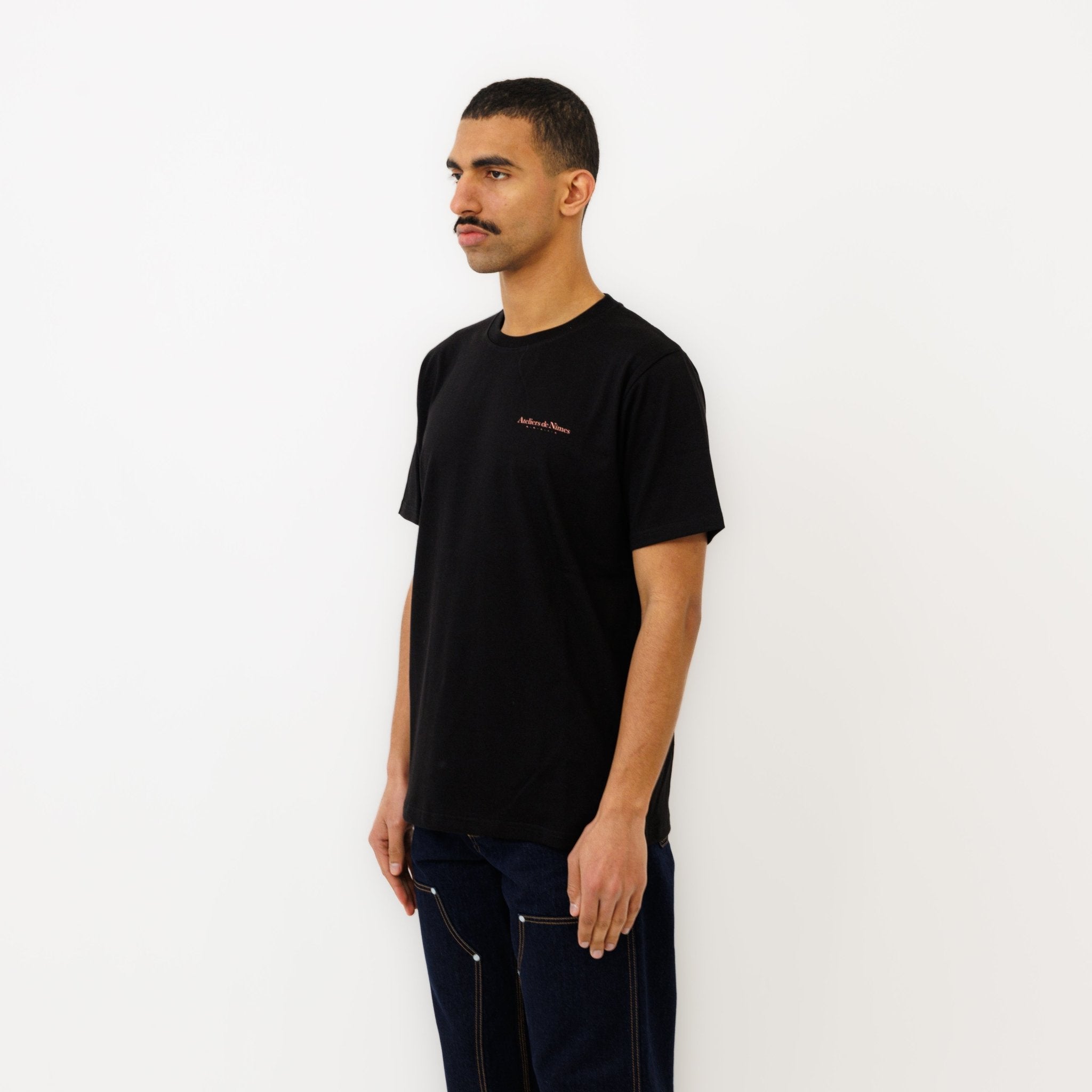 T-shirt "MMXIV" - Black - Ateliers de Nîmes