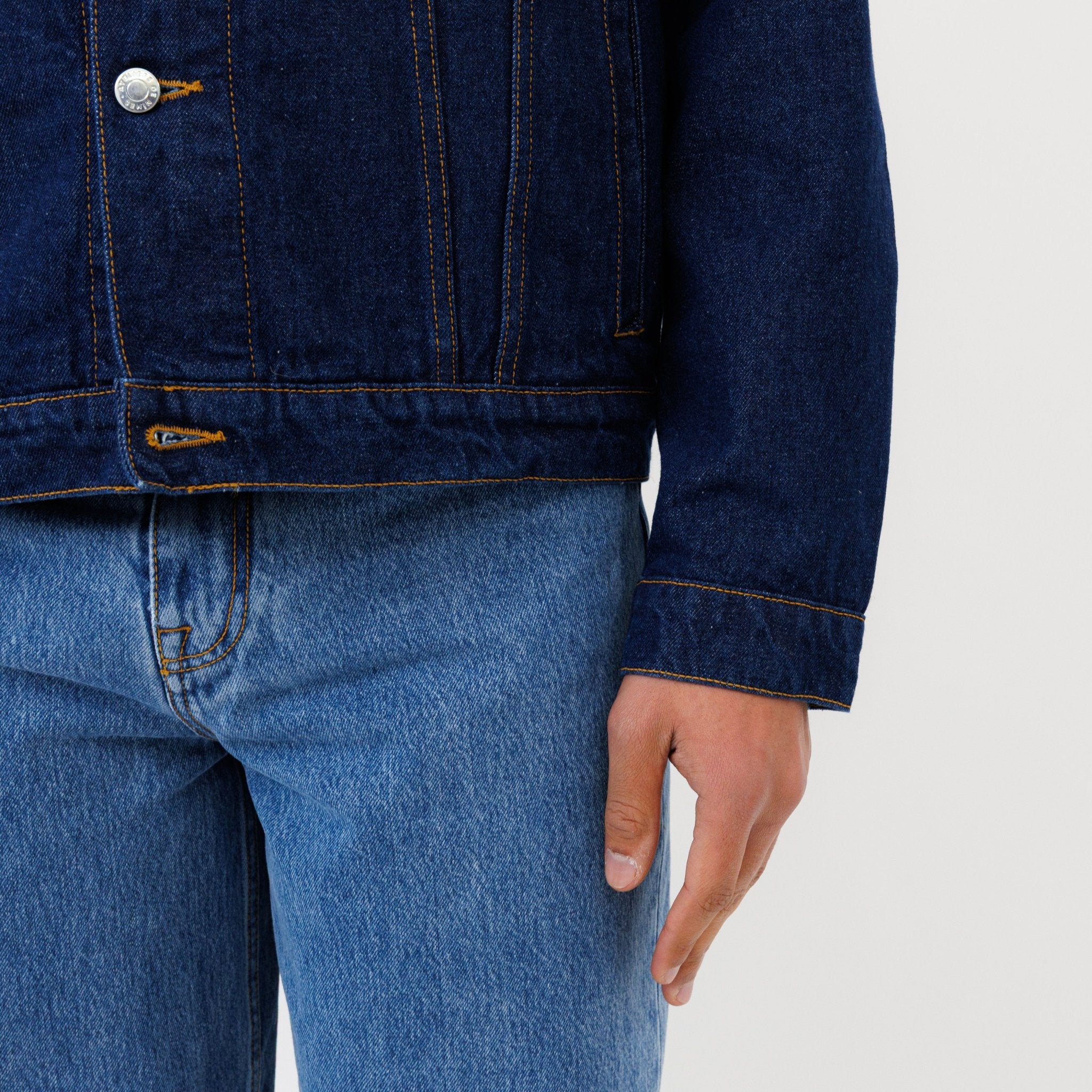 Veste DN.05 Coupe Standard Bleu Un Lavage - Ateliers de Nîmes