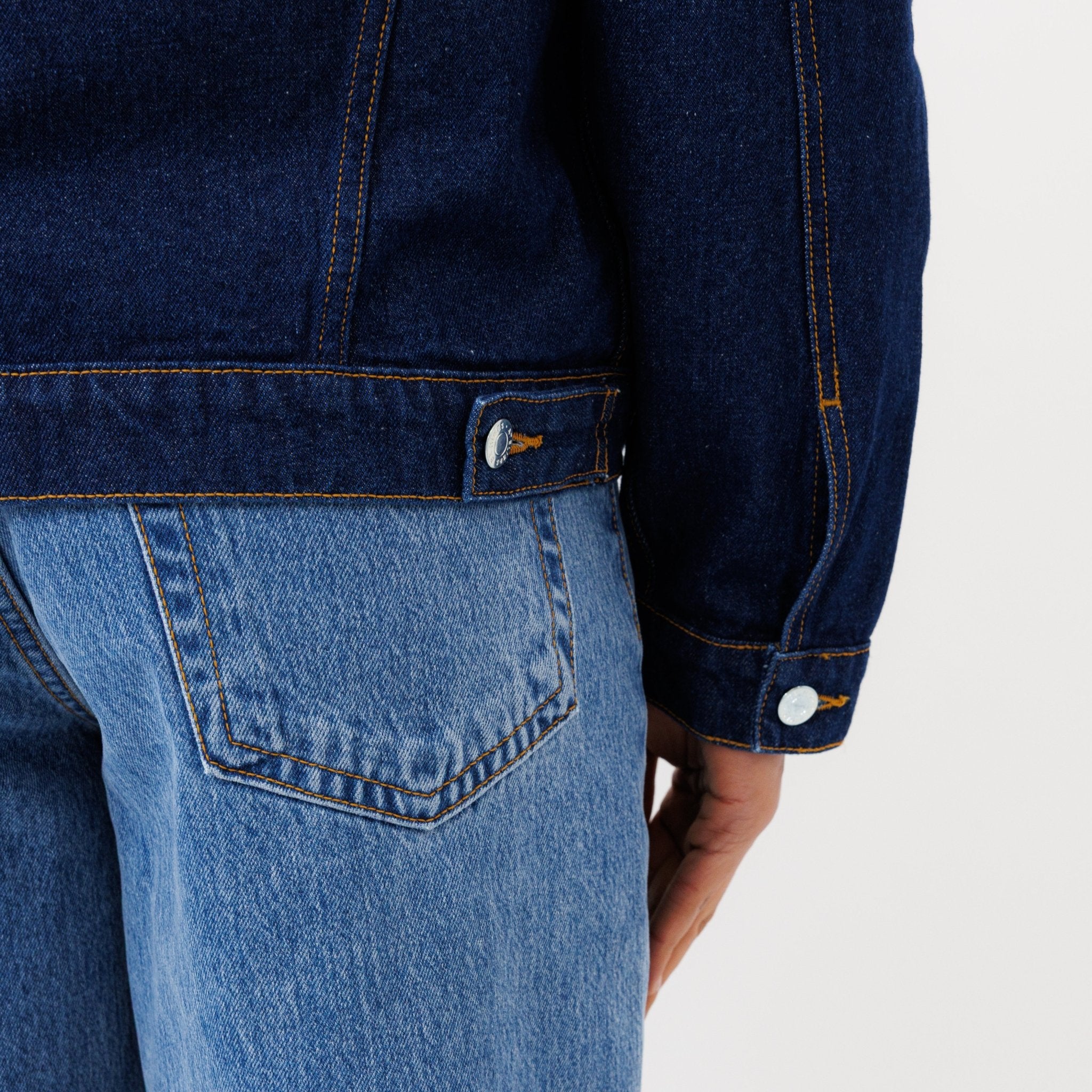 Veste DN.05 Coupe Standard Bleu Un Lavage - Ateliers de Nîmes