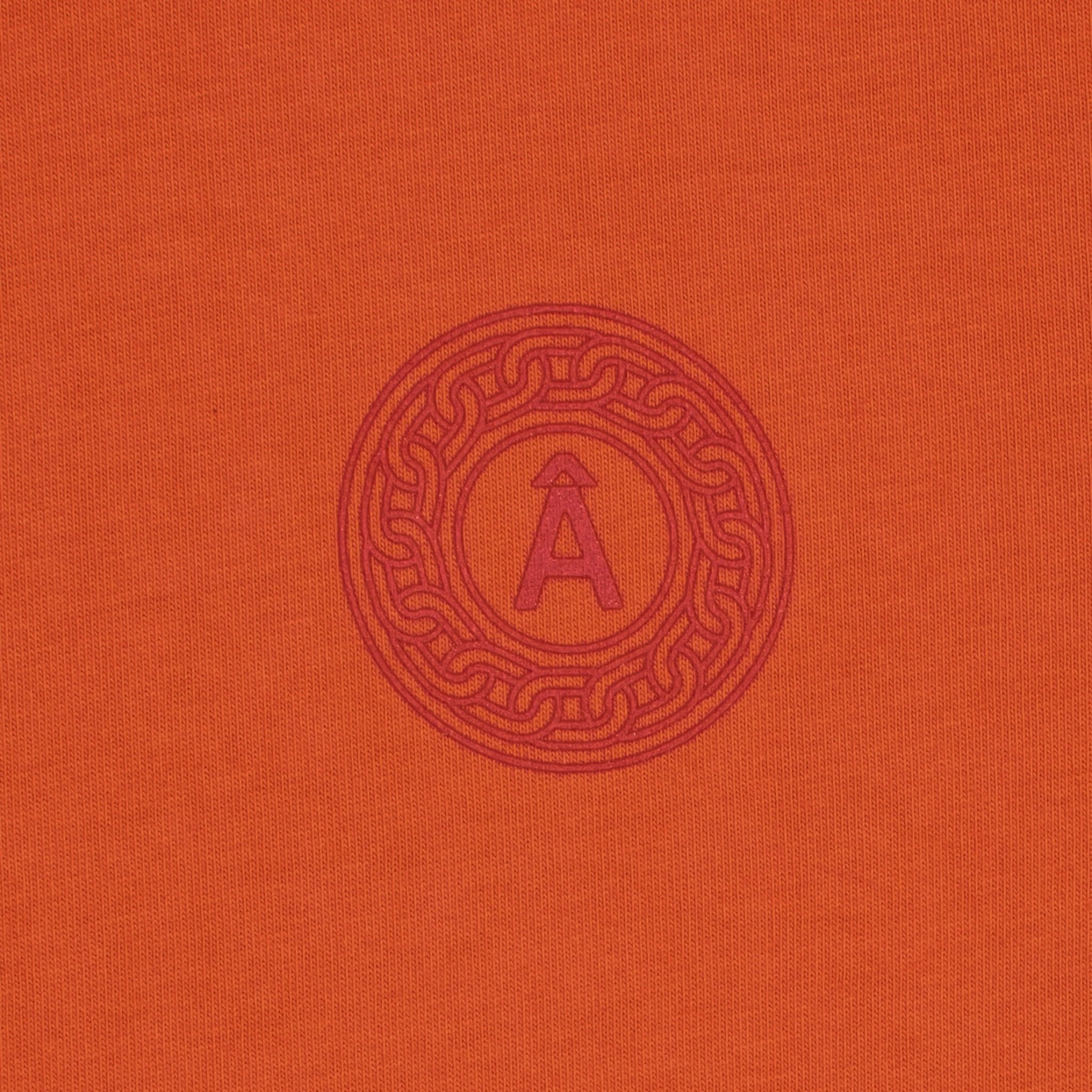 T-shirt "Augusta Per Angusta" logo fushia - Ateliers de Nîmes
